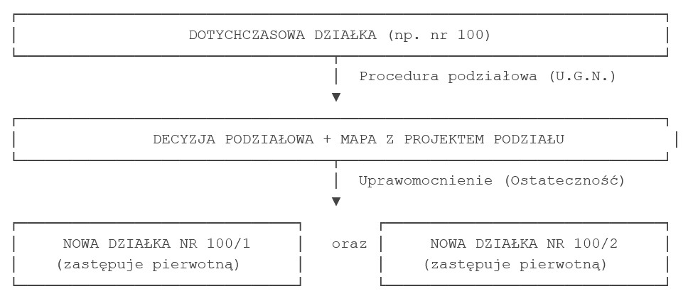 Podział działki - procedura